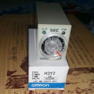 rơ le thời gian H3Y-2 Omron 1S, 5s, 10s, 30s, 60s, 10M
