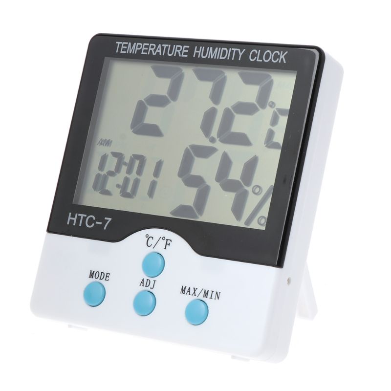 Bộ Đồng Hồ Đo Độ Ẩm Và Nhiệt Độ Mini Kỹ Thuật Số Màn Hình LCD
