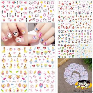 Sticker Hoạt Hình Dán Móng Tay Cho Bé