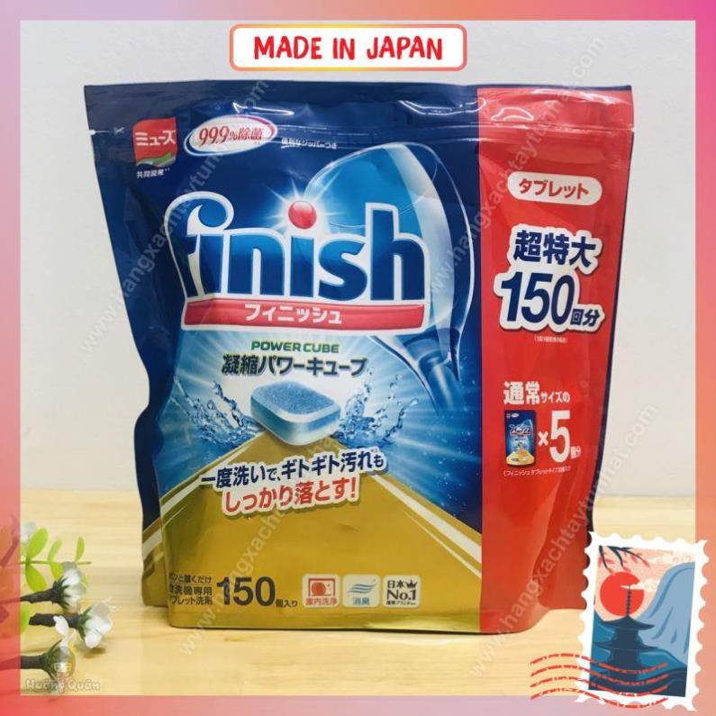 [NỘI ĐỊA NHẬT] Viên Rửa Bát FINISH Muse Nội Địa Nhật Bản - 150 viên
