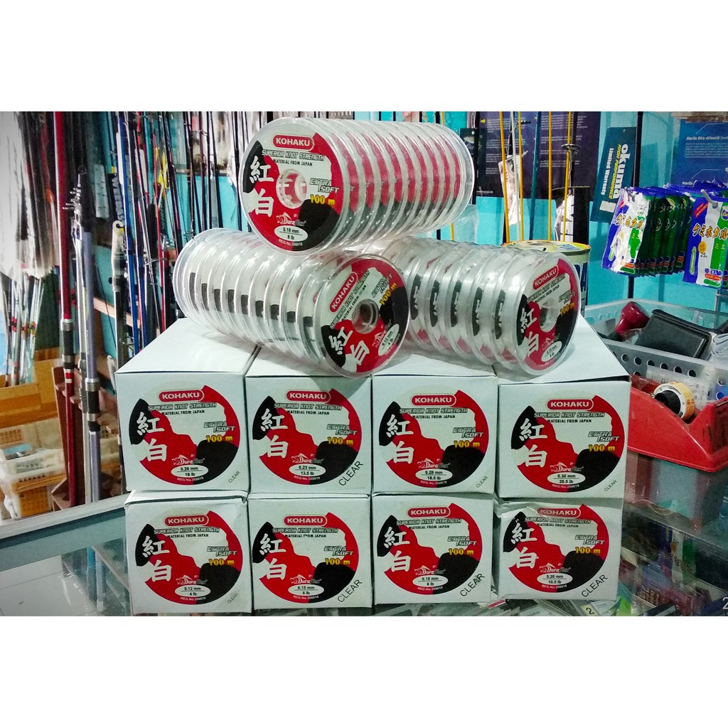Dây câu Duraflex Kohaku Màu sắc rõ ràng