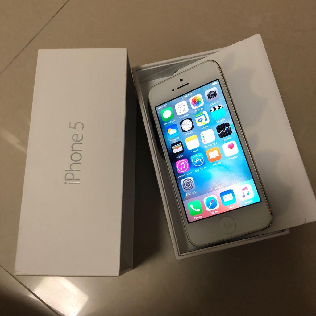 (𝐈𝐏𝐇𝐎𝐍𝐄 𝟓 𝐂𝐇𝐈́𝐍𝐇 𝐇𝐀̃𝐍𝐆) Điện Thoại iphone 5 16GB Quốc tế.Nghe gọi chơi game,vào mạng.bảo hành 12 tháng | BigBuy360 - bigbuy360.vn