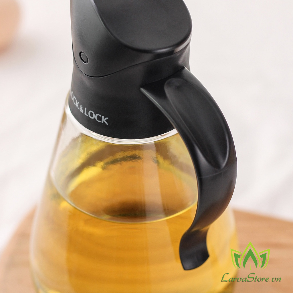 Bình Đựng Dầu Ăn Lock&amp;Lock Thủy Tinh CKO101 550ml