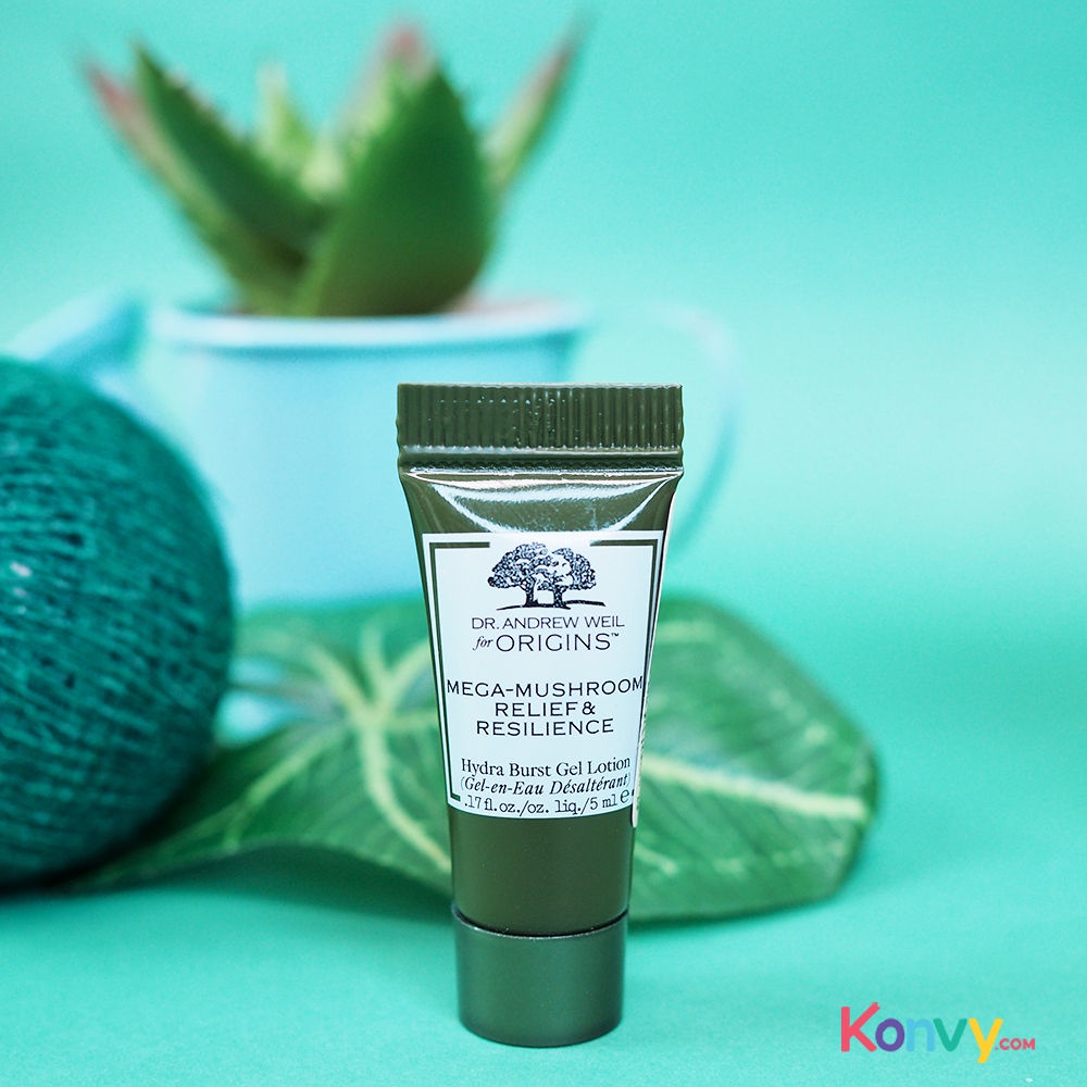 (Mini 5ml) Kem dưỡng mắt Origins Mega-mushroom Relief &amp; Resilience Soothing Gel Cream for Eyes