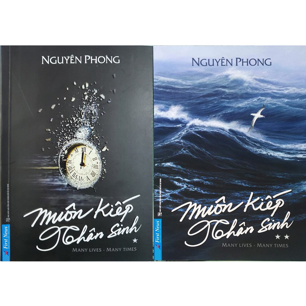 Sách - Combo 2 Cuốn: Muôn Kiếp Nhân Sinh Tập 1 & 2 ( Nguyên Phong )