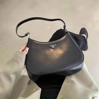 TÚI PRADA KẸP NÁCH ĐEN
