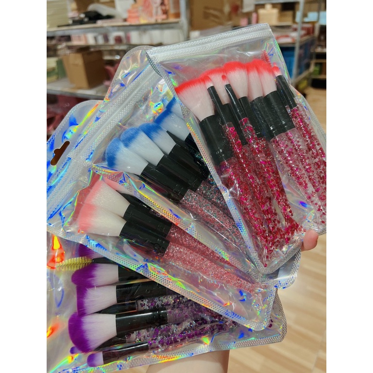 Bộ cọ 10 cây nhũ lấp lánh