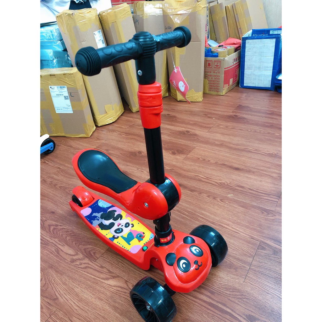 Xe trượt Scooter GRAFFITI, Scooter Cho Bé Có Nhạc, Có Đèn, Phiên Bản Đặc Biệt 2021