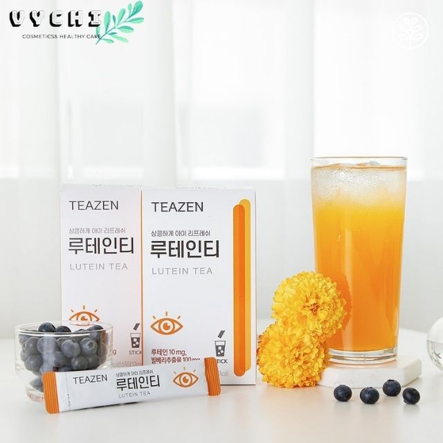 Trà Lutein Teazen Hàn Quốc Vị Xoài Nhiệt Đới Nhập Khẩu Hàn Quốc( date 2023)