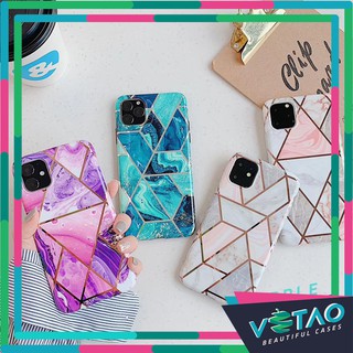 [ FREESHIP TỪ 50K TOÀN QUỐC ] Ốp lưng iphone vân đá kẻ ô