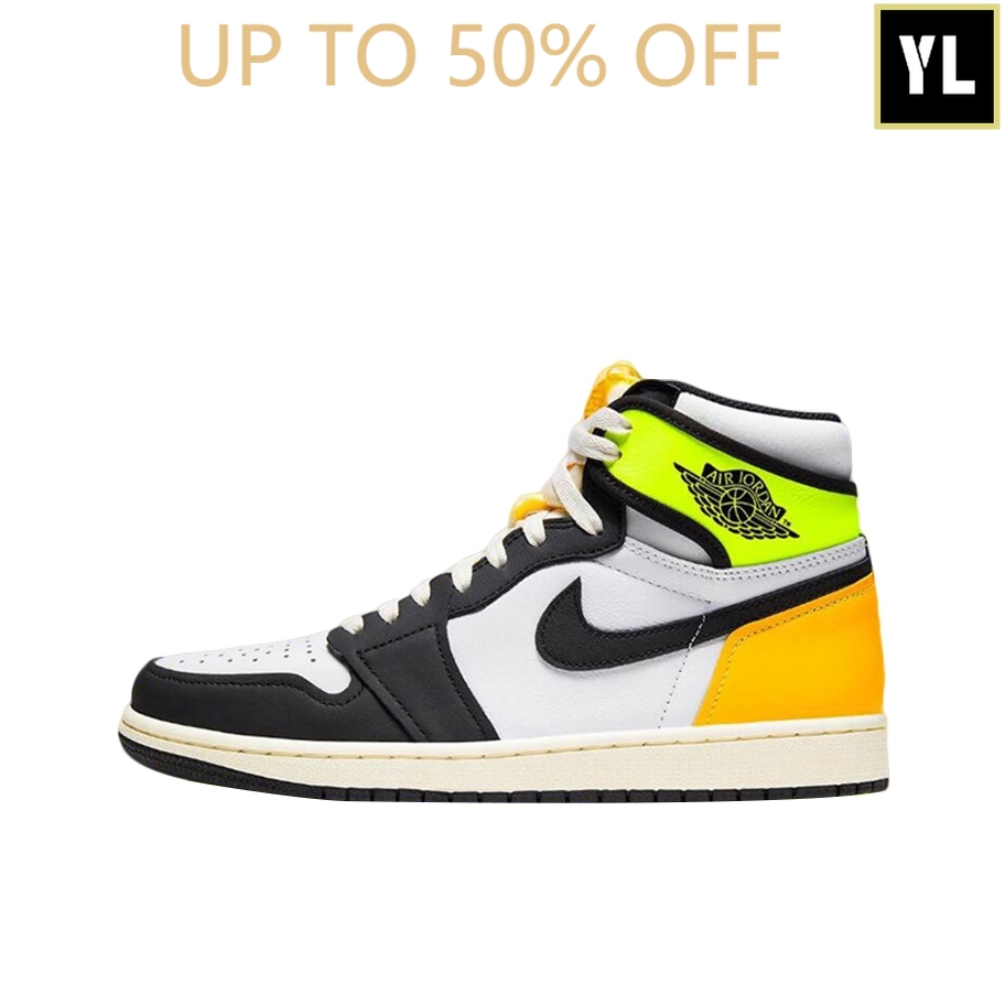 Giày Thể Thao Air Jordan 1 Volt Gold Gold Orange Toe