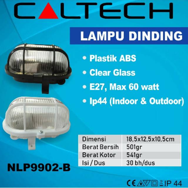 Đèn Ngủ Treo Tường Bằng Nhựa Caltech Nlp-9902b