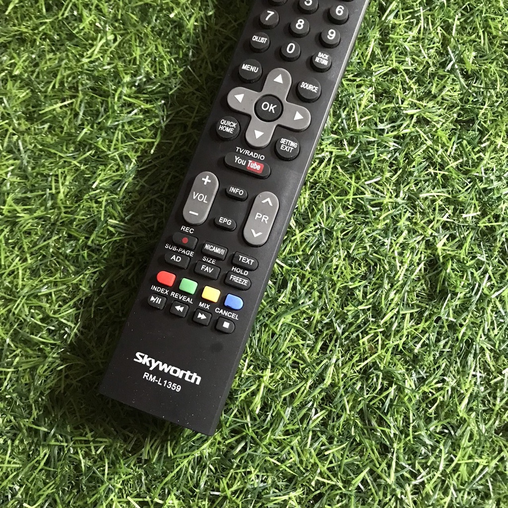 Điều khiển tivi Skyworth RM-L1359 .Bảo hành 6 tháng . Remote tivi Skyworth RM-L1359