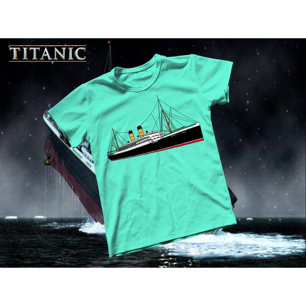 Áo thun Cotton Unisex - Movie - Titanic - Tàu titanic