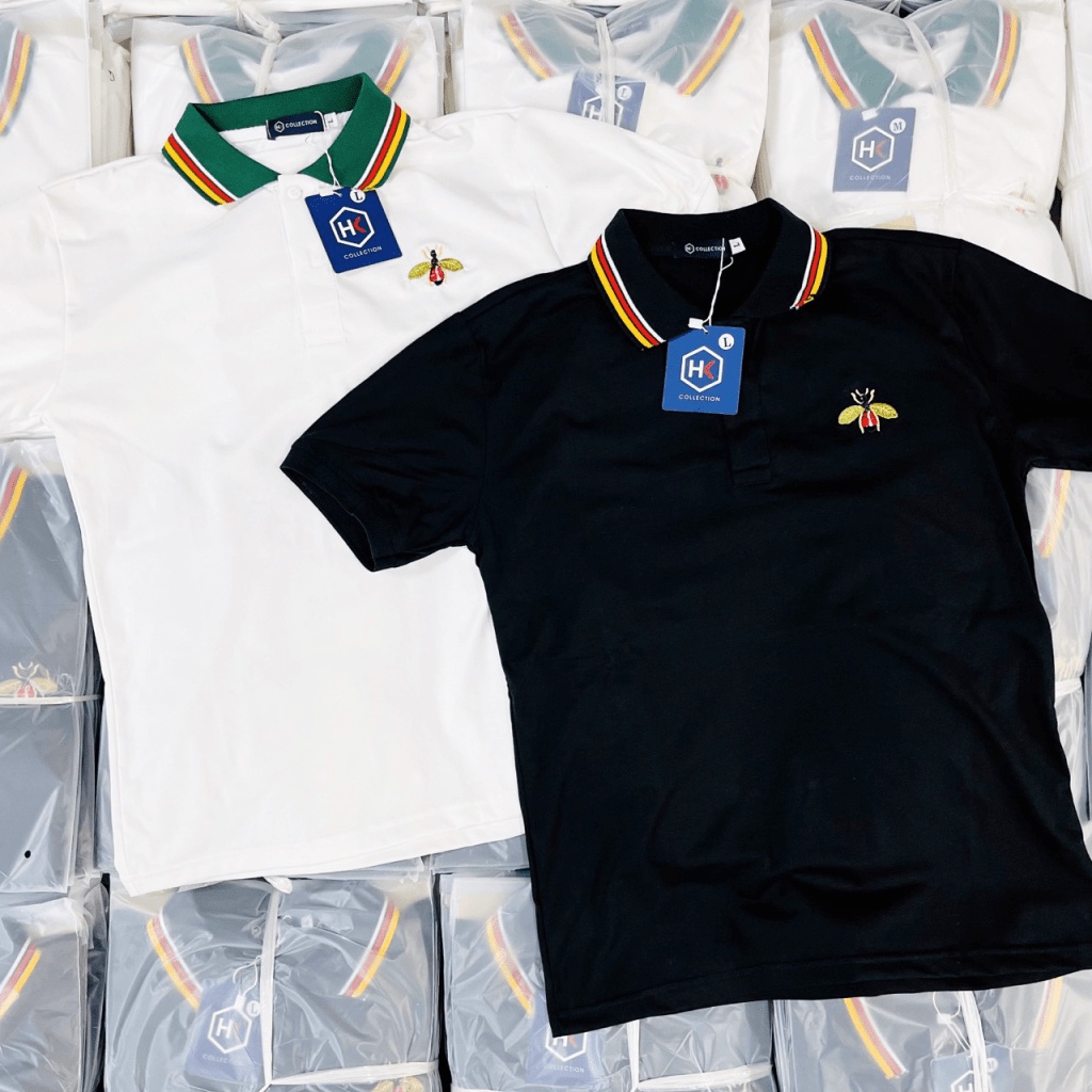 (HCM) ÁO THUN NAM NỮ CỔ BẺ TAY NGẮN THỜI TRANG NAM LUXURY ĐẲNG CẤP HÀN QUỐC HOTTREND KOKO MI FASHION