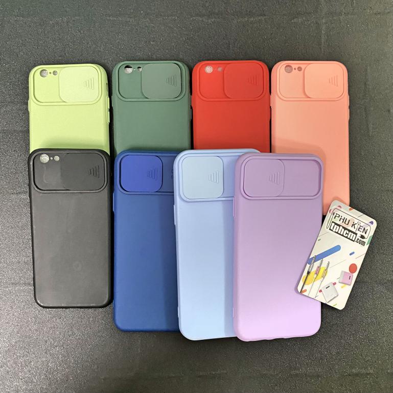Ốp Lưng iPhone 6 - 6s Dẻo Trượt Camera