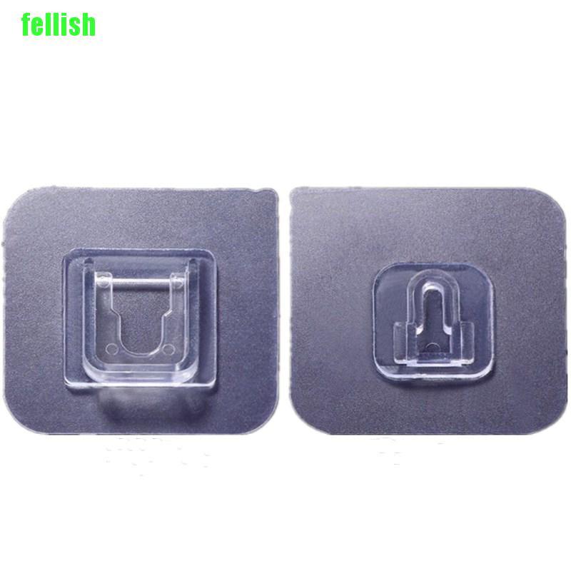 Móc Treo Đồ Hai Mặt Dán Tường Bằng Silicon Tiện Dụng