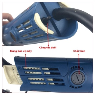Máy mài cầm tay, mài góc, cắt cầm tay - máy mài 100 cắt sắt, gỗ - 100% dây đồng
