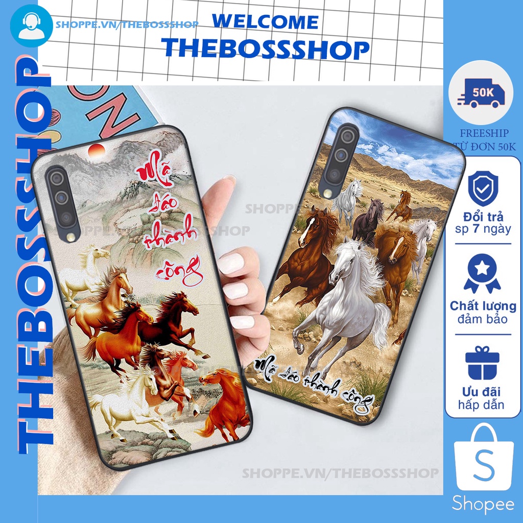 Ốp lưng Samsung Galaxy A30S / A50/A50S / A70 in hình TÀI LỘC-MÃ ĐÁO THÀNH CÔNG-TÂM AN SIÊU ĐẸP