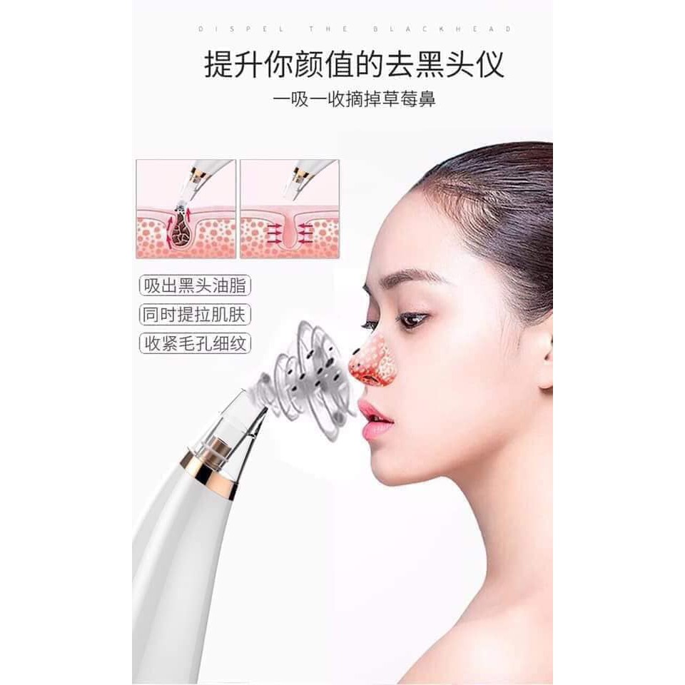 Chuyên sỉ lẻ Máy hút mụn cầm tay LOẠI 1 tích hợp pin | BigBuy360 - bigbuy360.vn