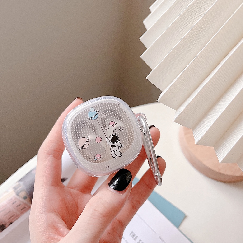 Vỏ TPU Mềm Trong Suốt Bảo Vệ Hộp Sạc Tai Nghe Không Dây Baseus Bowie WM02 TWS