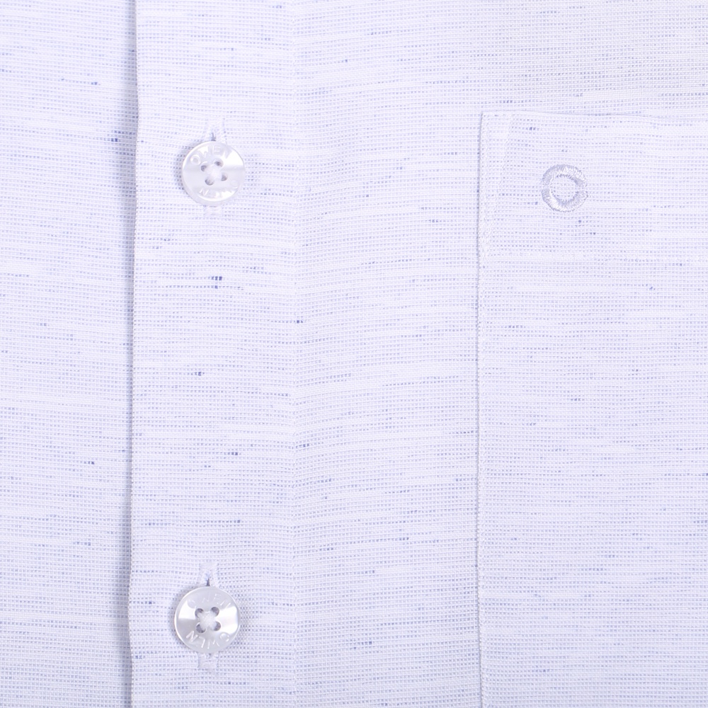 Áo sơ mi Nam ngắn tay Owen Regular Fit Xanh nhạt Eco-Shell Recycle - AR221334NT