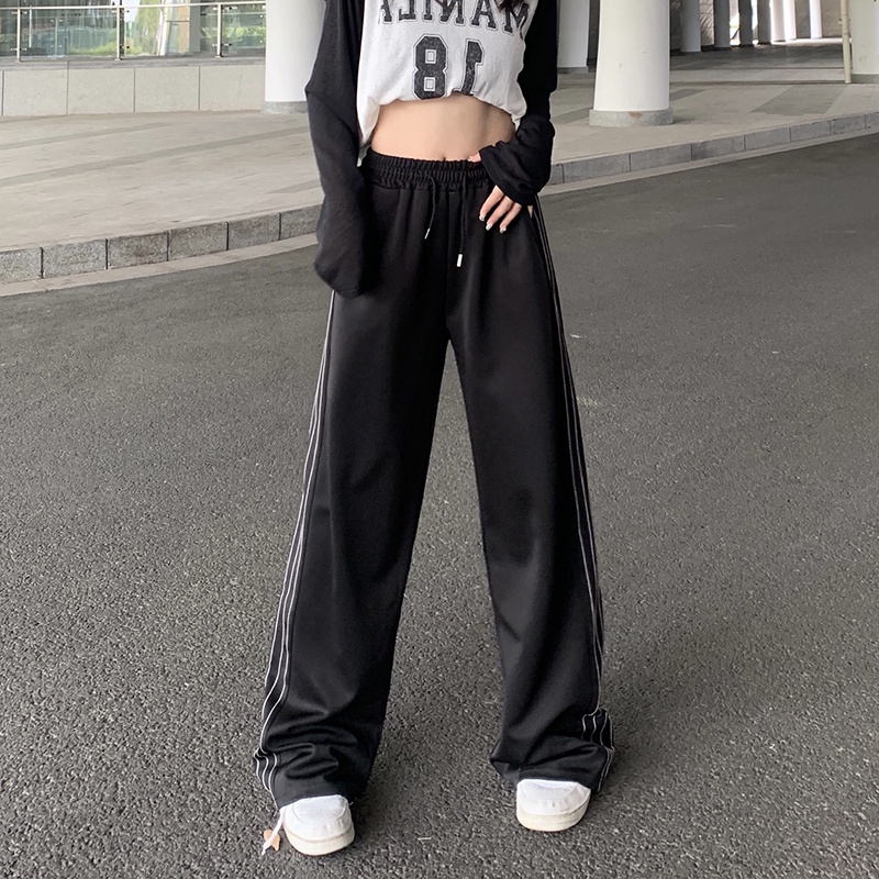 Quần ống rộng SUXI phong cách cổ điển thanh lịch dành cho nữ