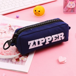 Túi bút zipper trơn