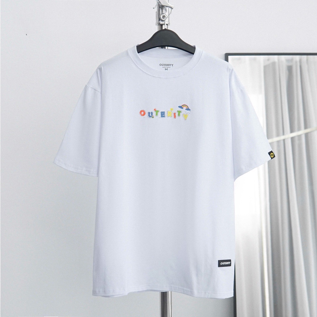 Áo thun Tee Color Outerity áo unisex from rộng Oversize ( V203 )