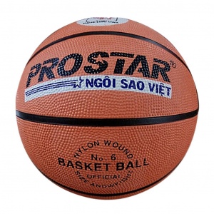 Quả bóng rổ Prostar Cao Su B3, B5, B6, B7 - Dungcusport tặng lưới + kim bơm