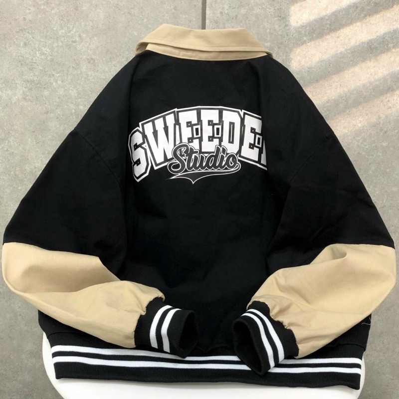 Áo Khoác Jacket BOB Vải Kaki Form Rộng Unisex Ulzzang