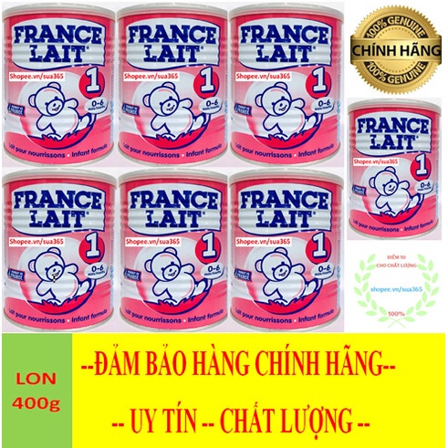 Sữa France Lait_900g - 400g ( Đủ số: 1, 2, 3 - Date luôn mới )