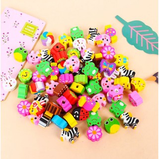 Set 10 tẩy bút chì hoạt hình