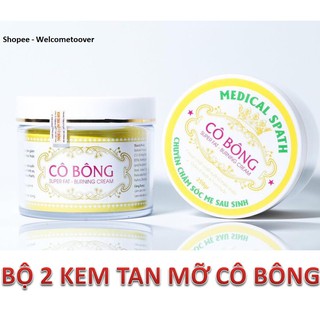 Bộ 2 Kem Tan Mỡ Cô Bông Chính Hãng (250g/hộp)