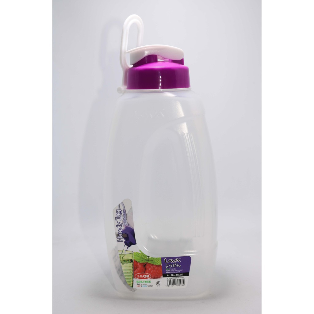 Bình nước nhựa Lava 1.25L, mã TB293, Hàng nhập khẩu