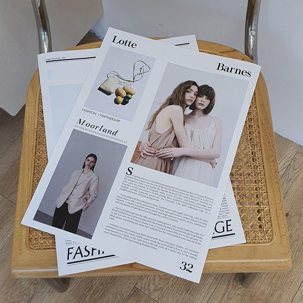 BTLIMER Tạp Chí Làm Phông Nền Chụp Ảnh Đa Năng