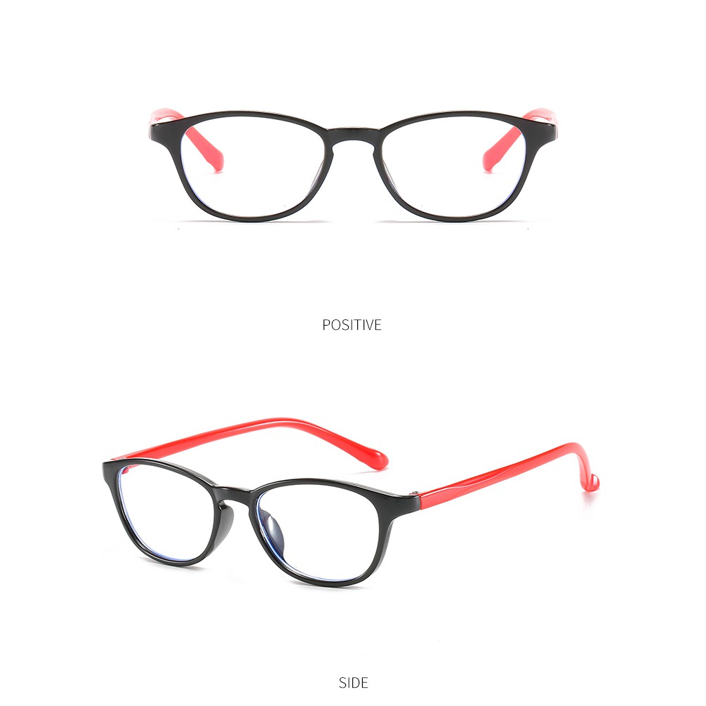 Kính Gọng Kim Loại Nhiều Màu Chống Ánh Sáng Xanh Bảo Vệ Mắt Cho Bé Yêu