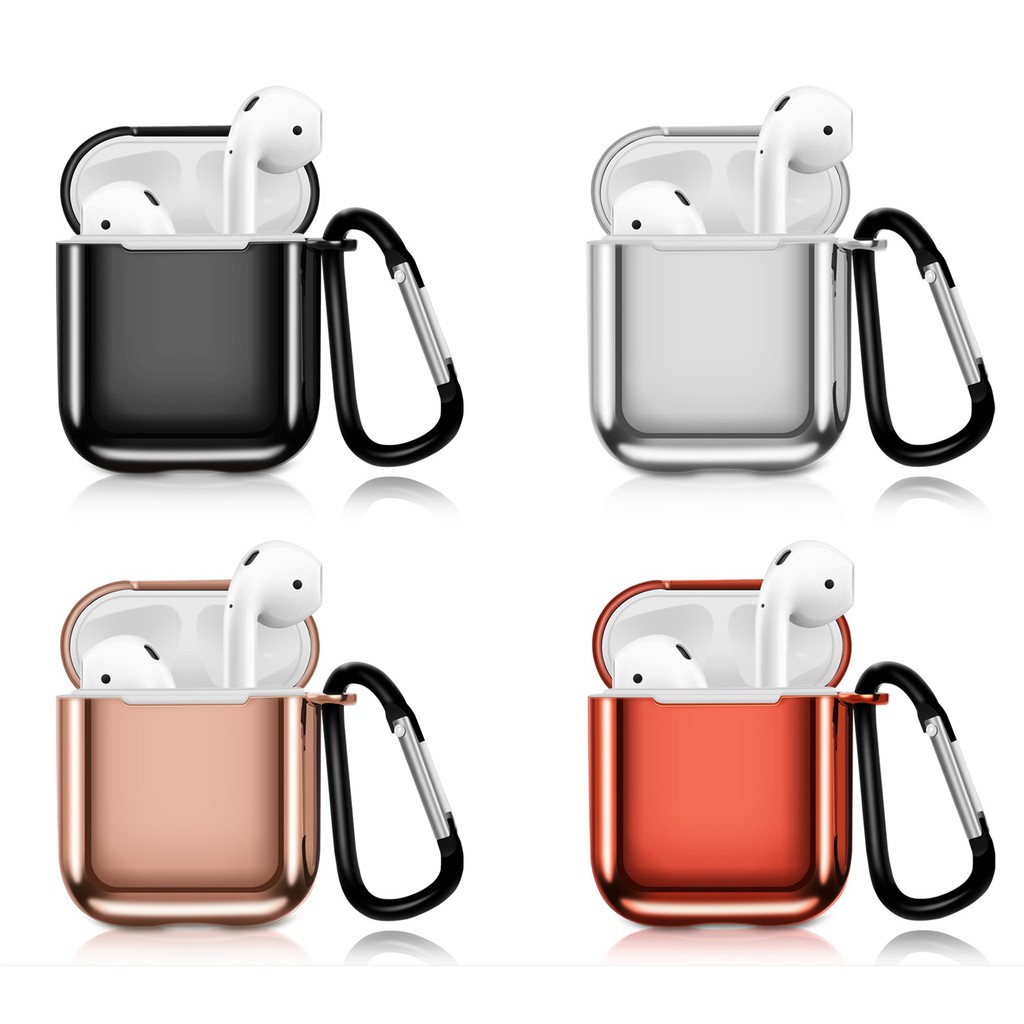 Bao Case Mạ Chrome Cao Cấp Cho Airpods 1/ Airpods 2.
