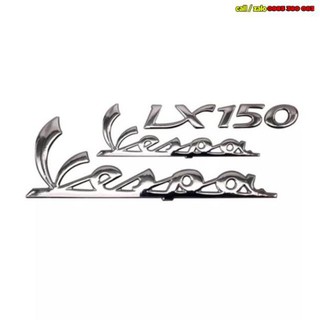 🚀 Bộ tem chữ vespa lx150, decal vespa lx150 giá trọn 1 bộ 🚀
