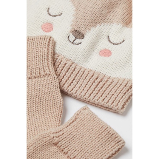 Mũ len bé gái hàng chính hãng