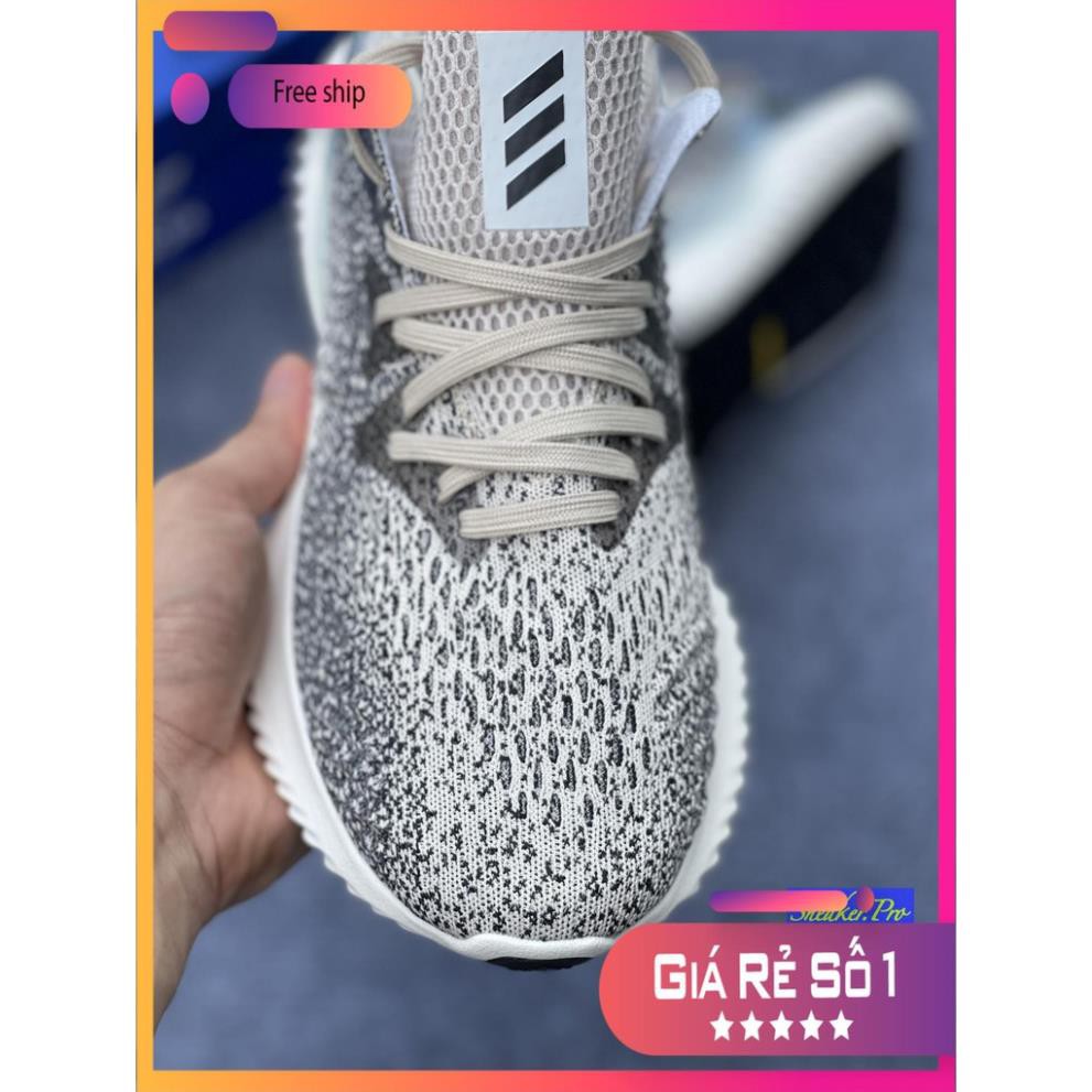 Giày thể thao sneaker nam nữ ALPHABOUNCE beyond 2018 muối tiêu | BigBuy360 - bigbuy360.vn