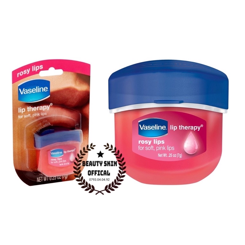 [QUÀ TẶNG] Sáp Dưỡng Môi Vaseline Lips Dưỡng Mềm Mịn 7g