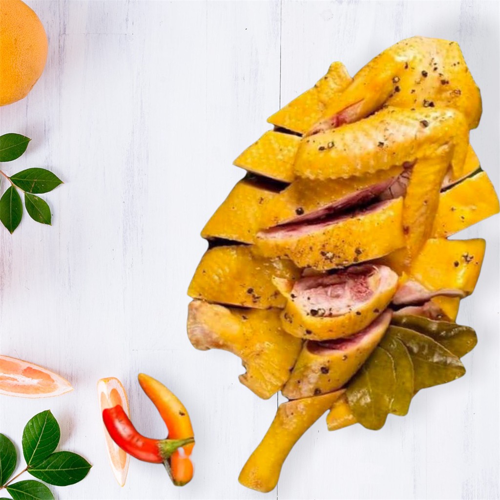 Gà Ủ Muối Hoa Tiêu - 52k/khay - ăn vặt Bà Mập