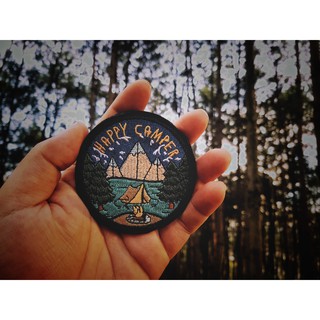 Patch dán outdoor HAPPY CAMPER