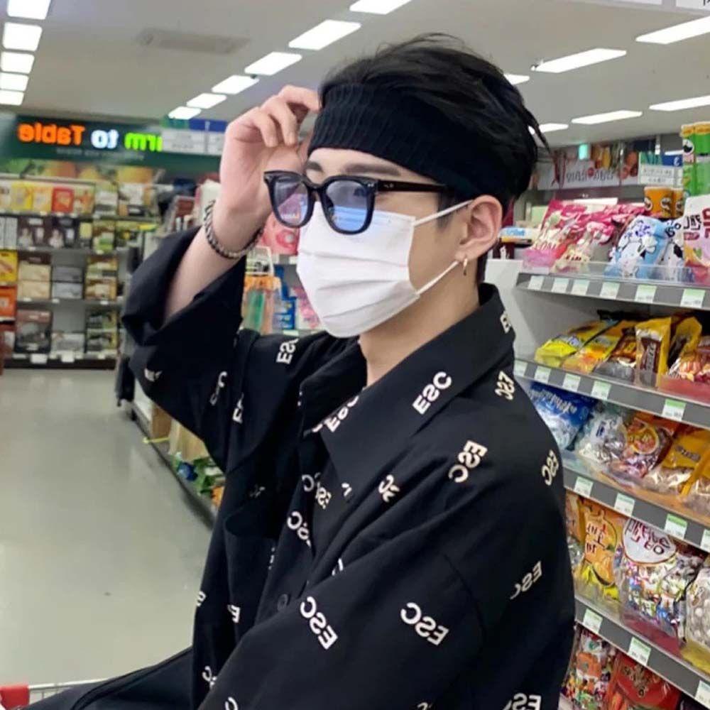 Kính Mát Hình Vuông Nhiều Màu Sắc Chống Tia UV400 Thời Trang Mùa Hè