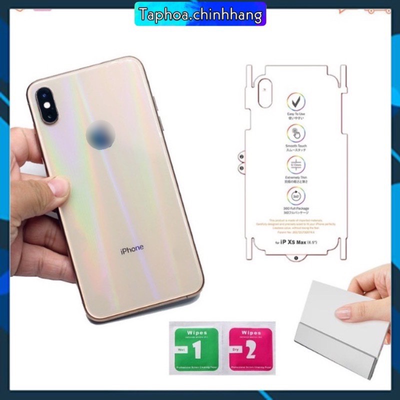 [HOT] MIẾNG DÁN DẺO PPF CHỐNG TRẦY XƯỚC - TRONG SUỐT - PHẢN QUANG 7 MÀU- DÀNH CHO IPHONE