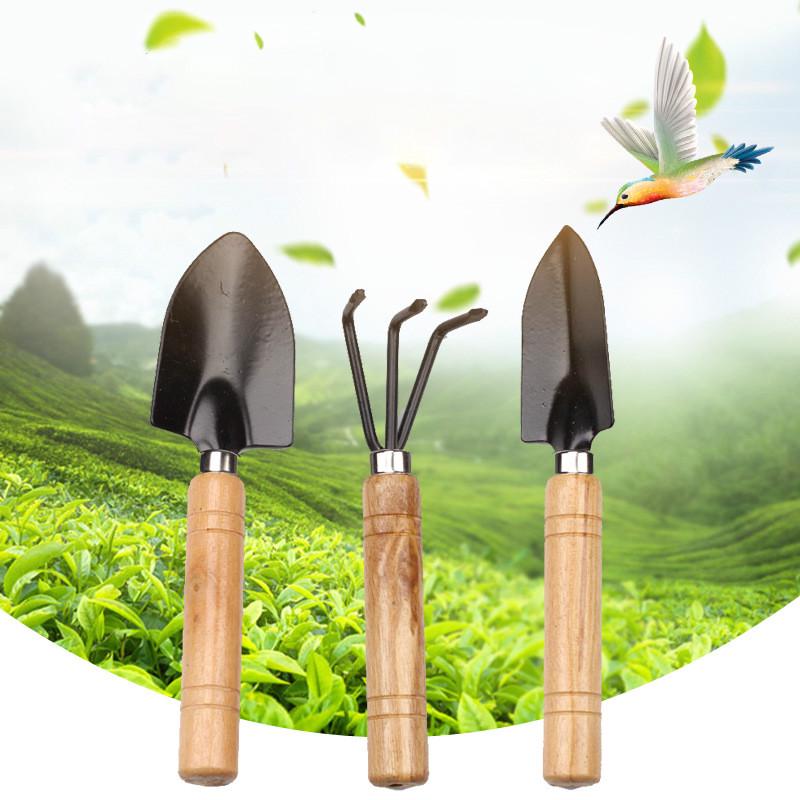 Set 3 Dụng Cụ Làm Vườn Nhỏ Gọn Tiện Lợi