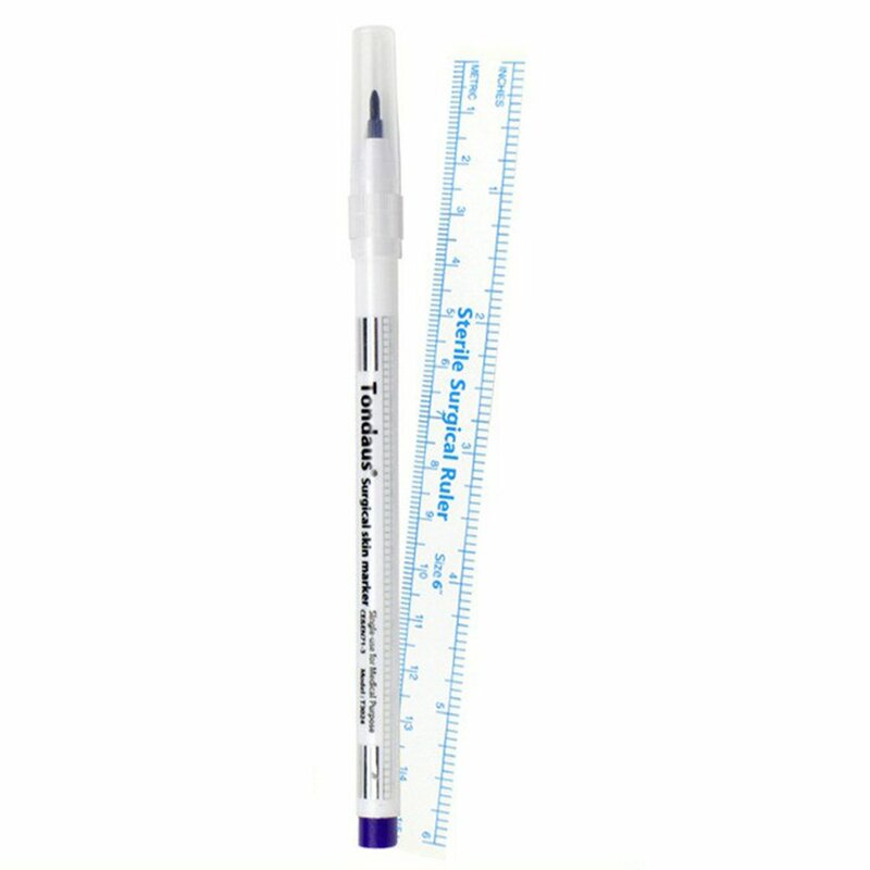 Surgical Skin Markers - Bút đánh dấu vết mổ vô trùng trong phẫu thuật thẩm mỹ không trôi- Bút tiệt trùng phun xăm tattoo