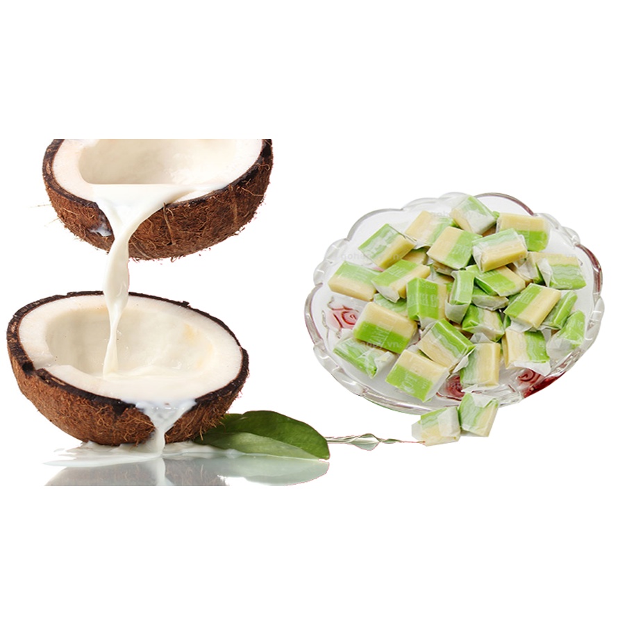 COMBO 10 GÓI KẸO DỪA BẾN TRE HIỆU NGỌC HÀ