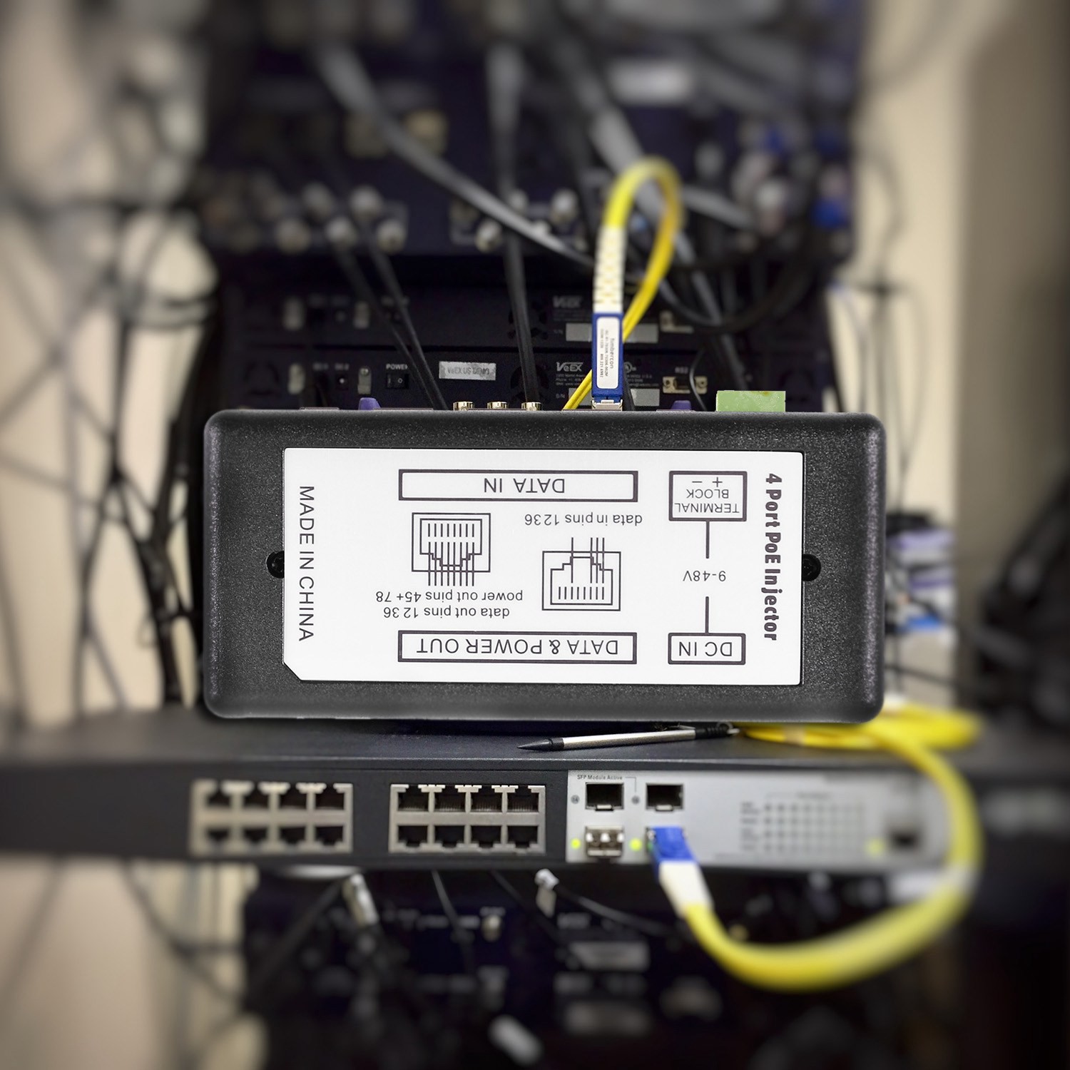 Bộ Nguồn Poe 4 Cổng Poe